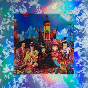 rolling stones their satanic majesties request NEW 2003 EU 180 gram LP - trippy